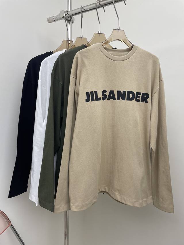 Jilsander 2024秋冬新款打底衫 经典的款式 基础宽松的版型 万年必备款 四色四码 Smlxl